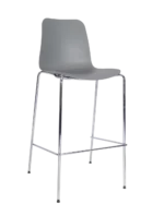 Malmo High Stool Black Frame - Image 2