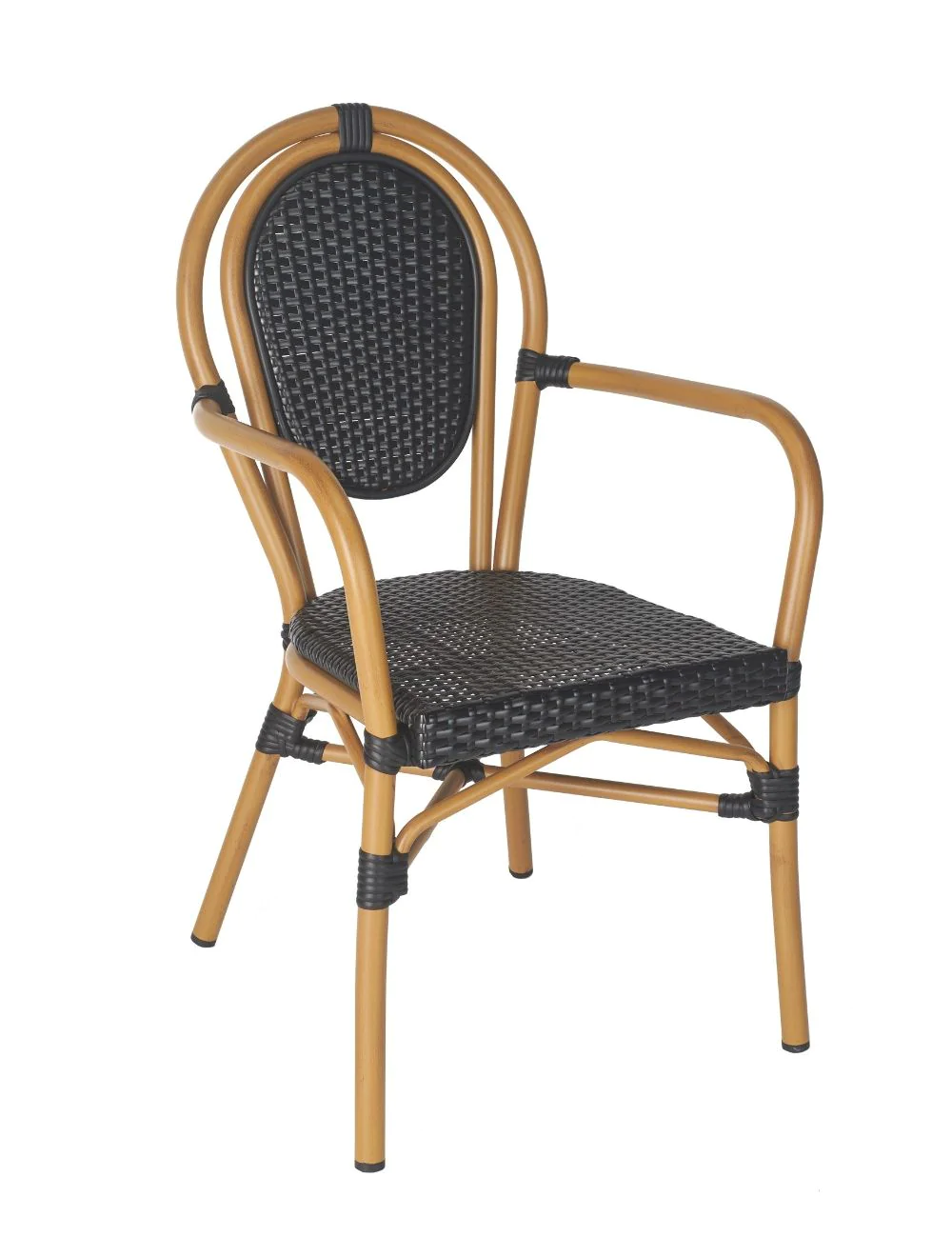 13 Marseille Arm Chair (Black) - Image 1