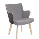 Skapa Armchair (Anth Laminate) with 4 Leg (Lacq) RFU / Lacquered Finish