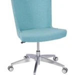 Skapa Side Chair - 5 Star Swivel (With Gas) RFU / Aluminium