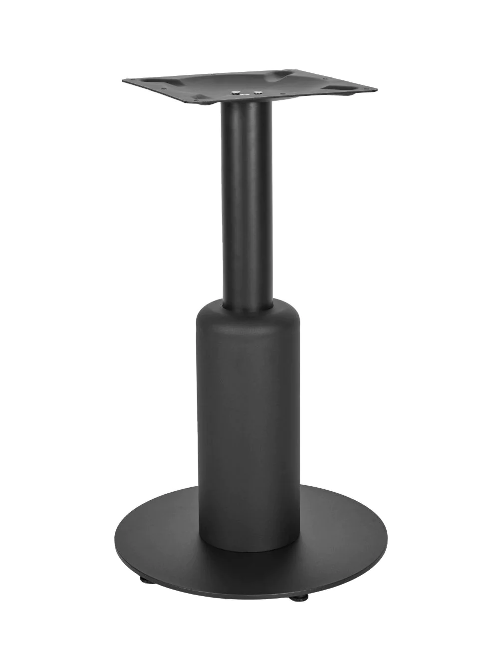 1264926_titan_sml_base_col_365slv_blk_copy_1-1.webp Titan Sml Base (Black) Dining (Brass) 540mm Slv (Brass) Steel - Vintage Brass Finish - Image 1