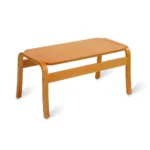 Reception Table Large Natural Beech Faced / PU Lacquered