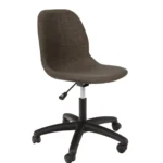 Shoreditch UPH Office Chair (Black Base) Grey Fabric / Black Base