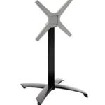 Aluminium Flip Top Dining Base Black