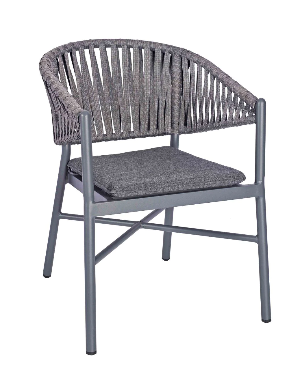 343490_milan_armchair_2_copy.webp Milan Armchair Grey / PL Rope / EPC Aluminium - Image 1