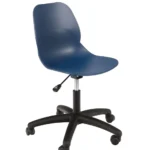 Shoreditch Office Chair (Black Base) Navy