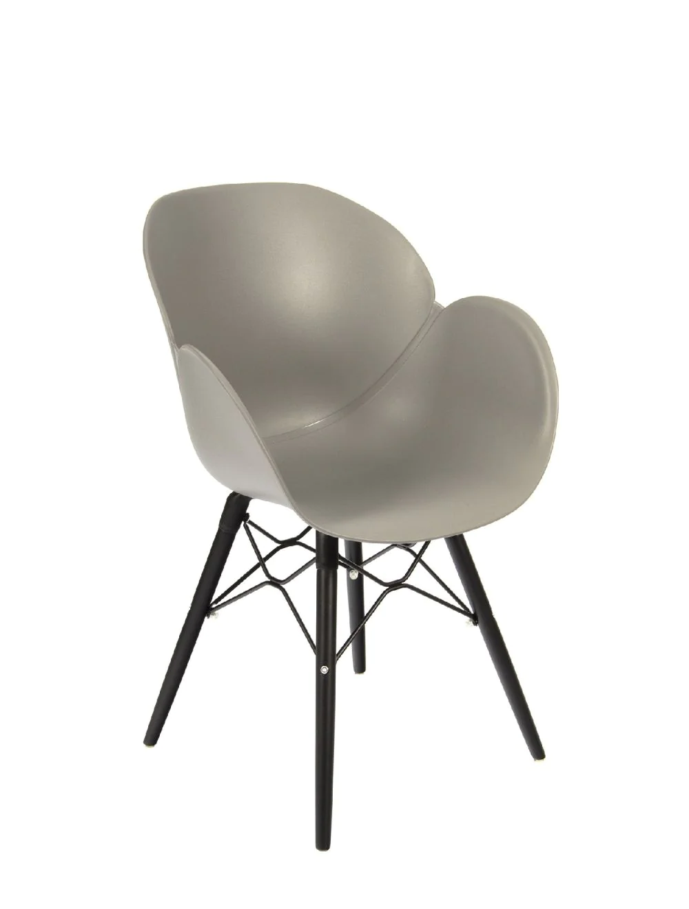 360059.webp Shoreditch UPH Armchair - K Frame (Black) Grey - Image 1