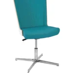 Skapa Side Chair (WHT Laminate) - 4 Star Swivel (With Gas) RFU / Aluminium