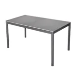 Malaga Table - RC140 Sintered Stone Top / EPC Grey frame