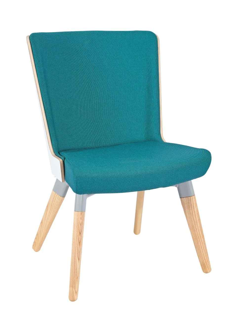 62245_63224skapa_side_chair_wht_laminate_4_leg.webp Skapa Side Chair (WHT Laminate) with 4 Leg (Raw) RFU / RAW - Image 1