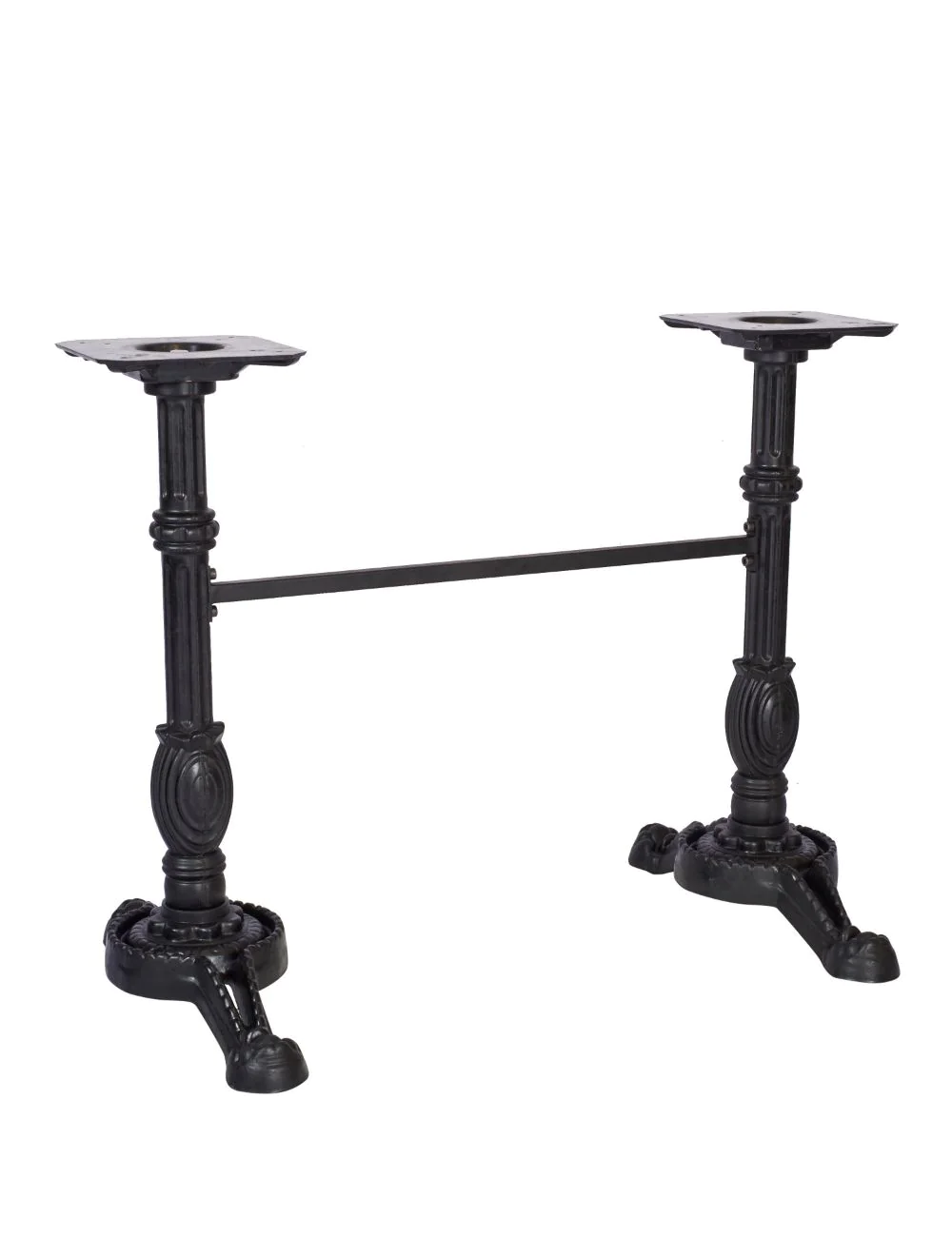 Bistro Outdoor Twin Ped Base Composite Rubber - Image 1