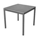 Malaga Table - SQ80 Sintered Stone Top / EPC Grey frame