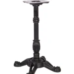 Bistro Outdoor Single Ped Base Composite Rubber