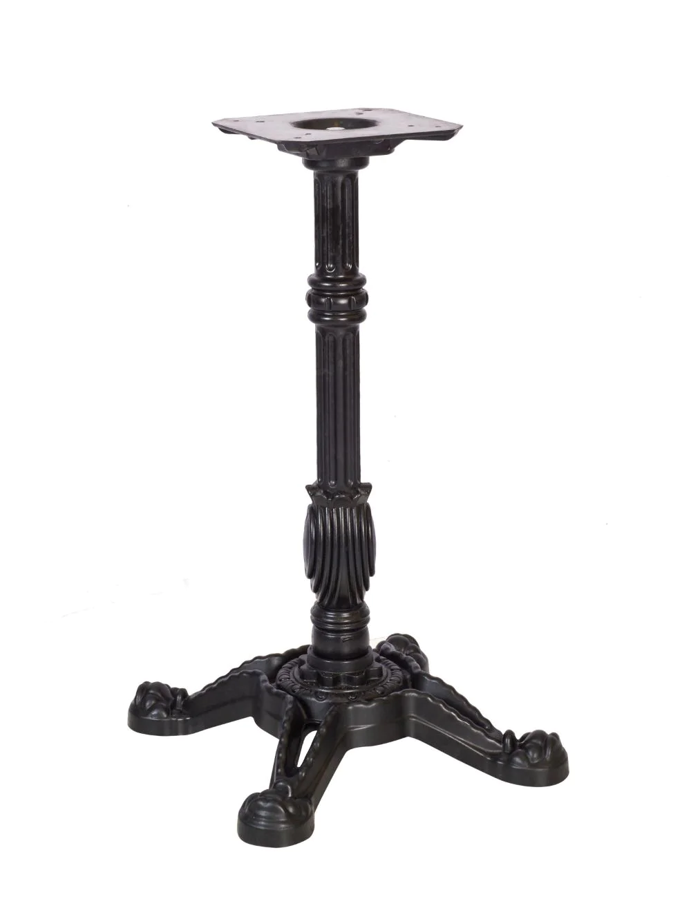 Bistro Outdoor Single Ped Base Composite Rubber - Image 1