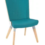 Skapa Side Chair (WHT Laminate) with 4 Leg (Lacq) RFU / Lacquered Finish