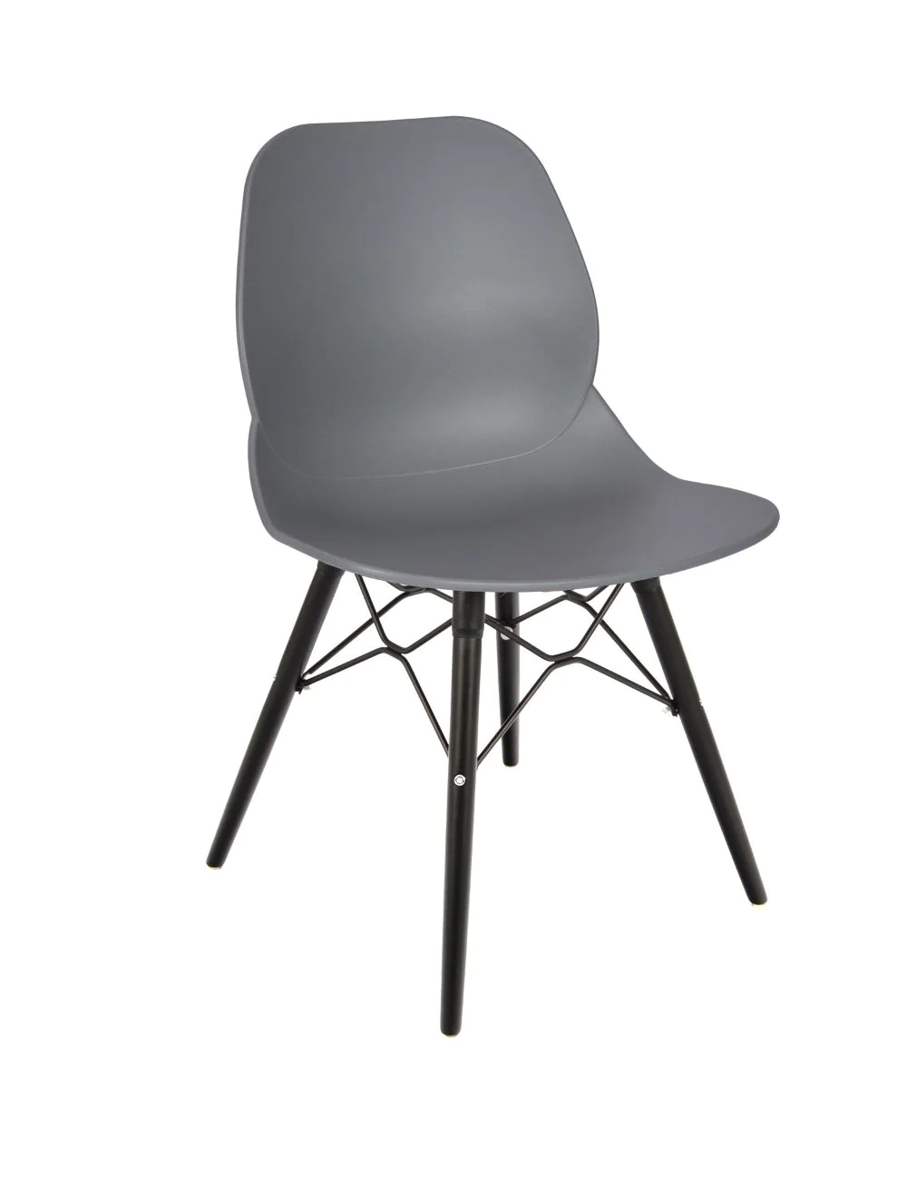 63366__shoreditch_eco_beech_k_frame__grey_1.webp Shoreditch ECO Shell K Frame (Blk) Grey - Image 1