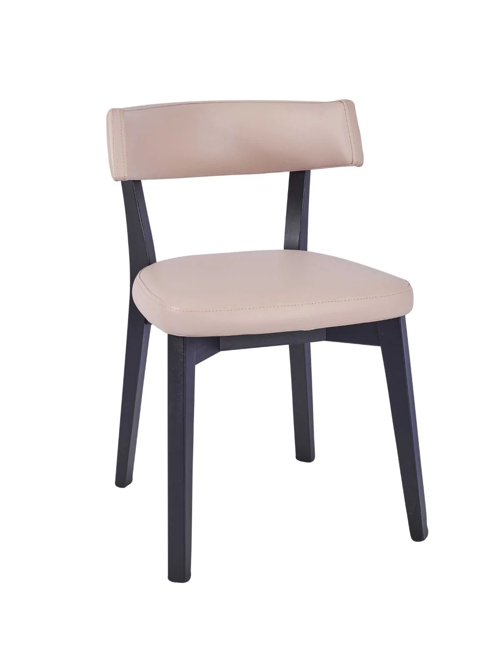 63632_christa_side_chair_stone_2_copy.webp Christa Side Chair - Stone / Black Frame - Image 1