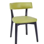Christa Side Chair - Lime / Black Frame
