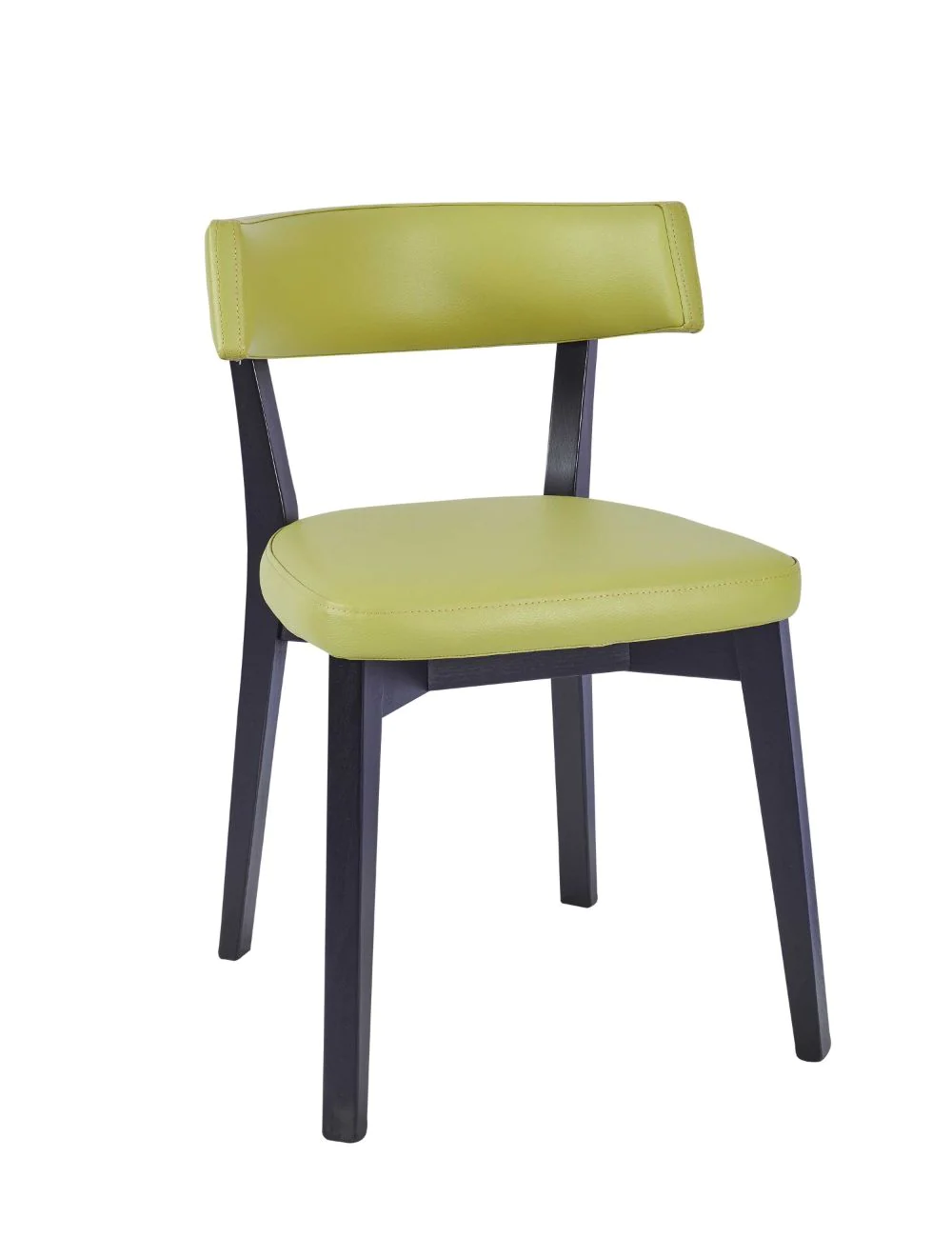 63635_christa_side_chair___lime_2_copy.webp Christa Side Chair - Lime / Black Frame - Image 1