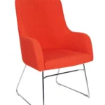 Huntington High Back Chair - Skid Ply Seat & Back / Chrome Finish