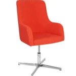 Huntington Chair - 4 Star Swivel (No Gas) Ply Seat & Back / Chrome Finish