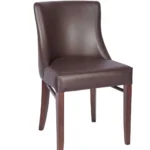 Repton Side Chair - Walnut / Mocha Polished - Walnut