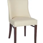 Repton Side Chair - Walnut / Ivory Upholstered Ivory