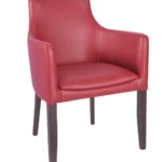 Repton Armchair - Walnut / Wine