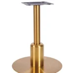 Titan Lrg Base (Brass)  Poseur (Brass)  365mm Slv (Black) Steel - Vintage Brass & Black Finish