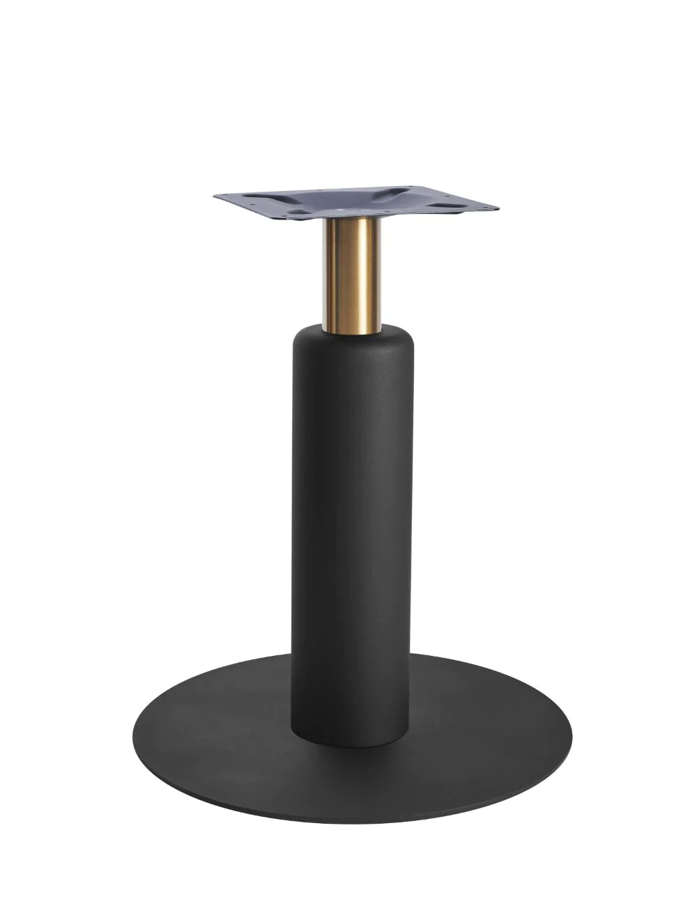 64883_titan_lrg_540slv_blk_dining_brs_copy_1.webp Titan Lrg Base (Black) Dining (Brass) 250mm Slv (Black) - Image 1