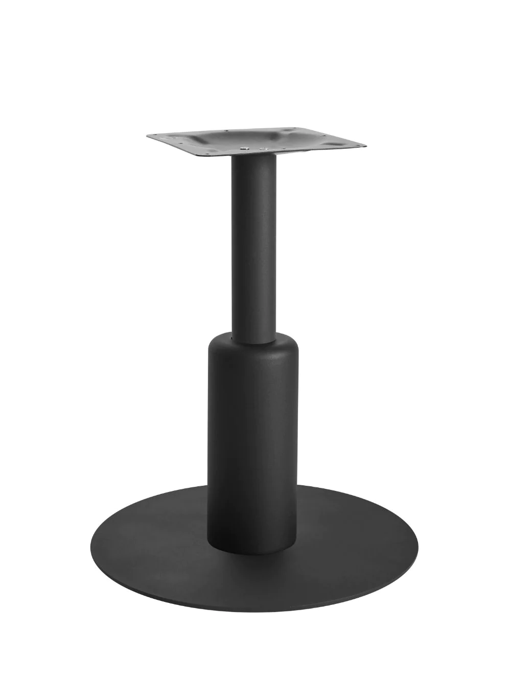 64890_titan_all_blk_365_slv_dining_copy_1_1.webp Titan Lrg Base (Black) Dining (Brass) 540mm Slv (Black) - Image 1