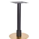 Atlas Sml Base (Brass) Poseur (Black)  120mm Slv (Black)
