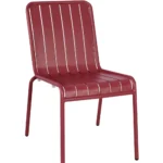 Biarritz Side Chair EPC Aluminium / Masala