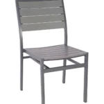 Villa Side Chair No Wood / EPC Aluminium