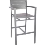 Villa High Stool No Wood / EPC Aluminium