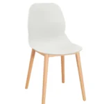 Shoreditch Side Chair - T Frame (Beech) White