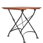 Terras 700mm SQ Table FSC Robinha Wood / EPC Black