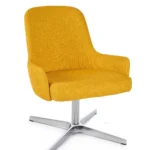 Camden Side Chair - 4 Star Swivel RFU / Aluminium