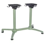 Altea Table Base - Twin Pedestal  Green