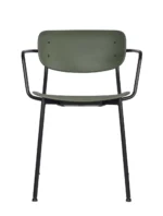 Greenwich Armchair -Dark Green - Image 4
