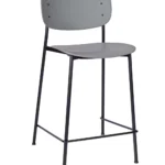 Greenwich Mid Height Stool-Grey