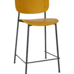 Greenwich High Stool- Mustard