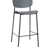 Greenwich High Stool-Gray