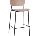 Greenwich High Stool-Taupe