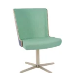 Skapa Side Chair (Anth Laminate) - 4 Star Swivel RFU /  Steel with Matt Nickel Finish