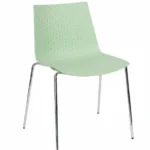 Flex 4 Leg Side Chair Pastel Green