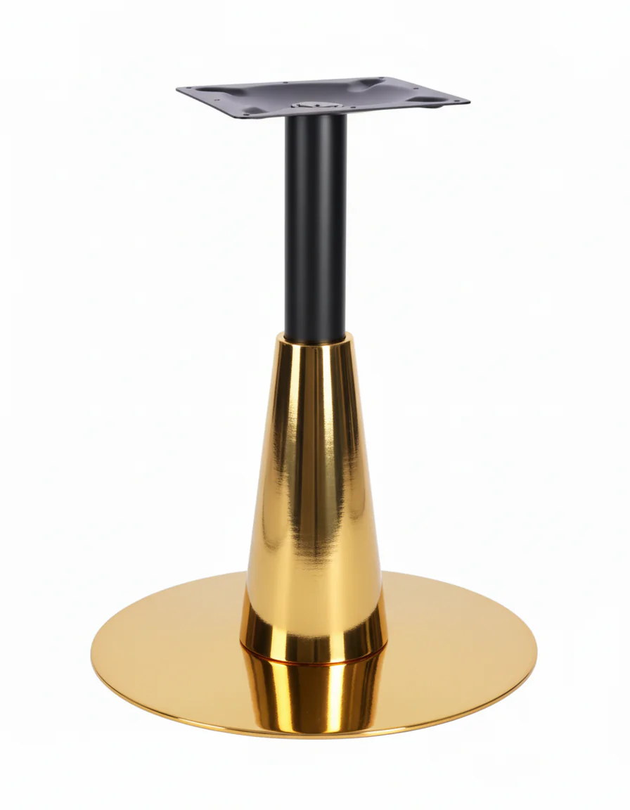 Ares Lrg Base (Brass)  Dining (Black) 400mm Slv (Black) - Image 1