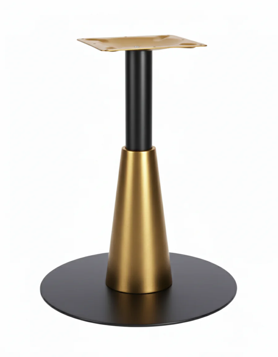 Gemini_Generated_Image_tn6hcltn6hcltn6h.png Ares Sml Base (Brass) Dining (Black) 400mm Slv (Brass) - Image 1