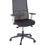 ARC Office Chair - White White / Mesh Back (UPH: AD12 Arms with T727NS Mech)