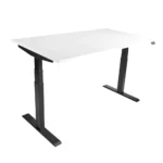 Dual Stage Height Adjustable Desk Frame (Black) Black / Desk Frame only *Laminate Table Tops Available